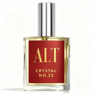 ALT. Crystal No.23 Unisex Perfume, 60ml, Baccarat Amber Wood Tone, Long-Lasting Fragrance