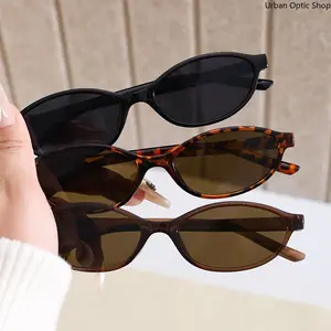 3 Pack Retro Cat Eye Sunglasses, UV400 Protection Vintage Y2K Eyewear