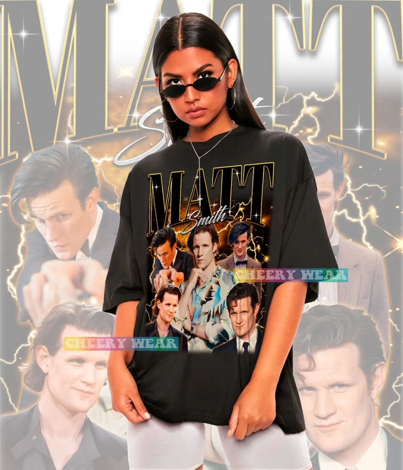 Unisex Matt Smith Shirt - Matt Smith Tshirt Matt Smith T shirt Matt Smith T-shirt Matt Smith Sweatshirt Matt Smith Hoodie Matt Smith Sweater