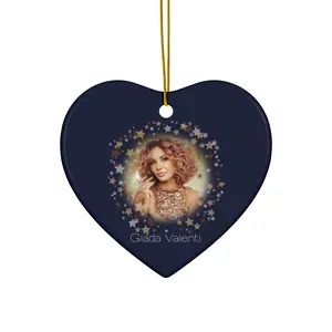 Ceramic Ornament with Italian Design print | Giada Valenti | Christmas Ornament | Christmas Gift