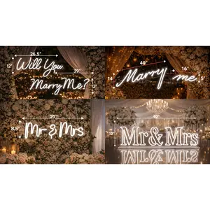 LED neon Sign - Love/Wedding Sign Collection Led String Lights Led Strip Lights