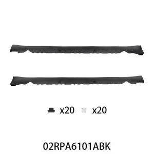 Fits 2017-2025 Tesla Model 3 Skirt Lower Rocker Molding Covers Left & Right Side G-PLUS