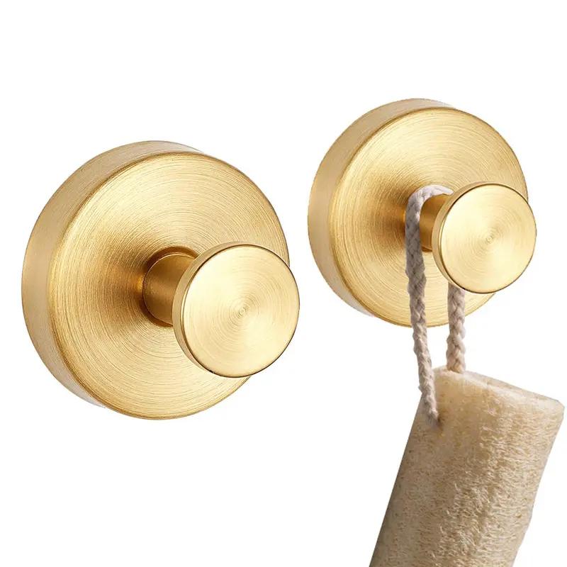 Suction Cup Hooks for Shower and Bathroom Use 304 Stainless Steel No-Drill Installation 15 lbs Capacity Matte Black Design for Glass Mirrors Tiles