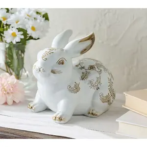 Hotel du Cobb by Dennis Basso Decorative Porcelain Rabbit