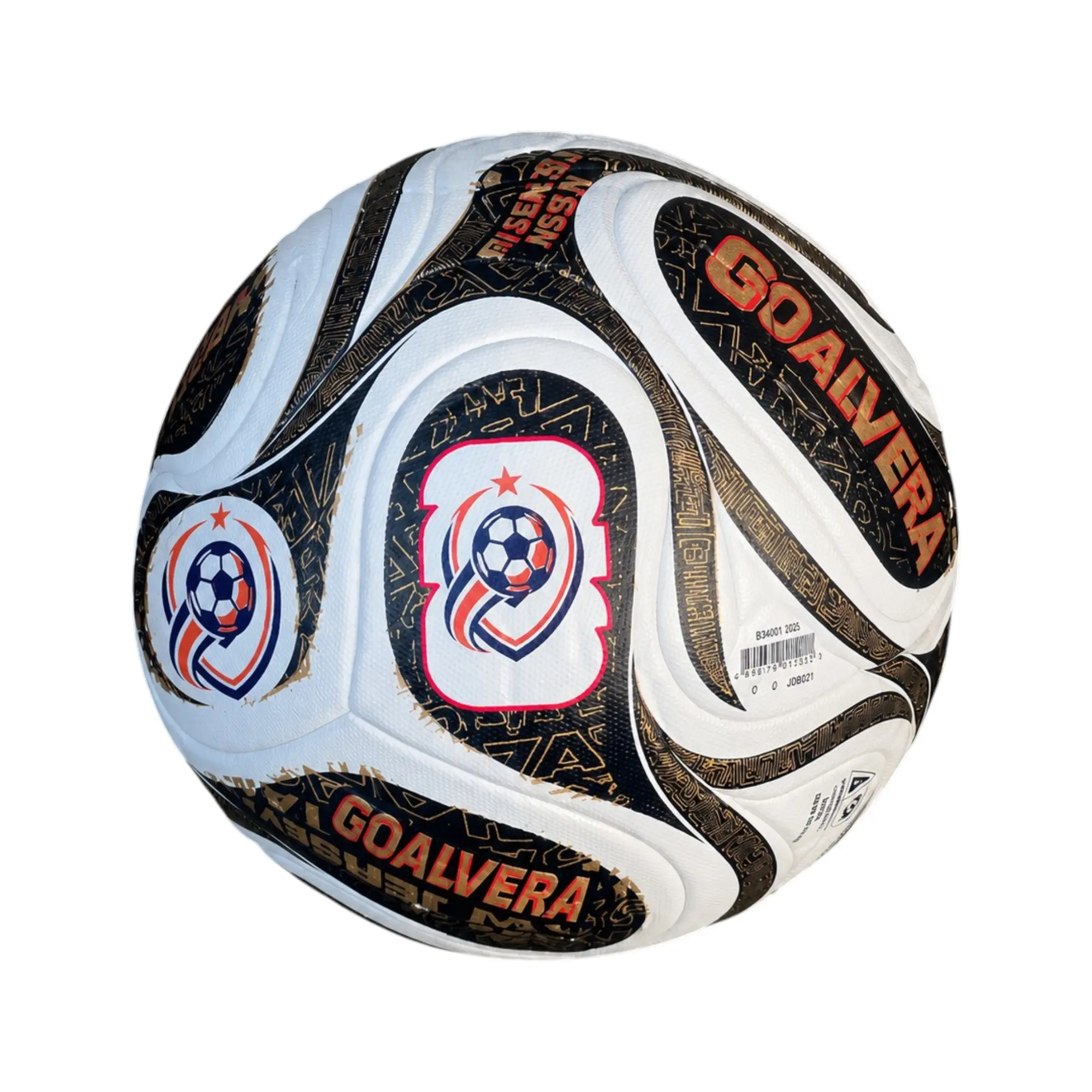 Goalvera Final Soccer Ball - Thermo-Bonded PU Official Match Quality Football, Durable Design, Perfect for Training and Games, Ideal for Players of All Levels