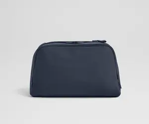 Extra Large Toiletry Bag in Navy Blue