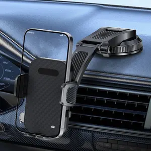 Multifunctional Foldable Car Phone Holder, Phone Stand, Car Phone Mount for Most Smartphones, Car Navigation Bracket with 360° Rotation Suction Cup, Phone Holder for Car, Car Phone Accessories phone stand