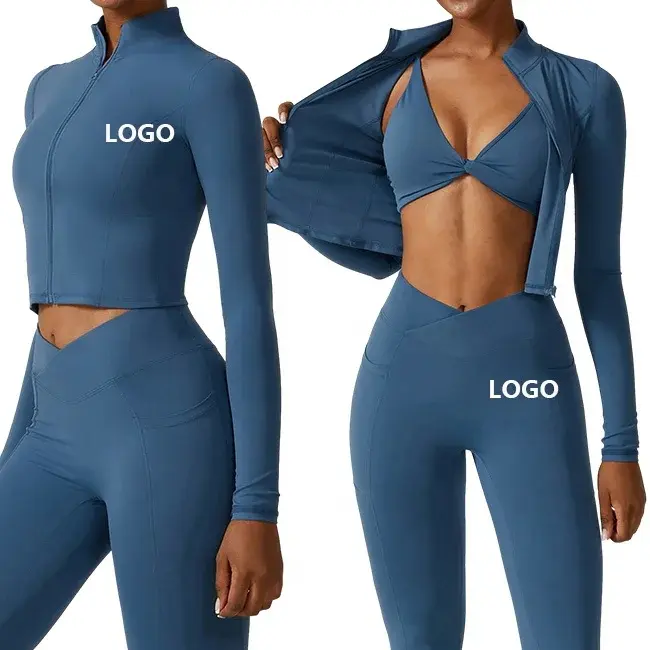 Girls' Sporty Chic Athletic Custom Fit Camouflage Long-Sleeve Yoga Jacket - Full-Zip Activewear with Secure Zipper, Thumbholes for Workouts, Hiking/Light Outdoor Sport Lover Lifestyle