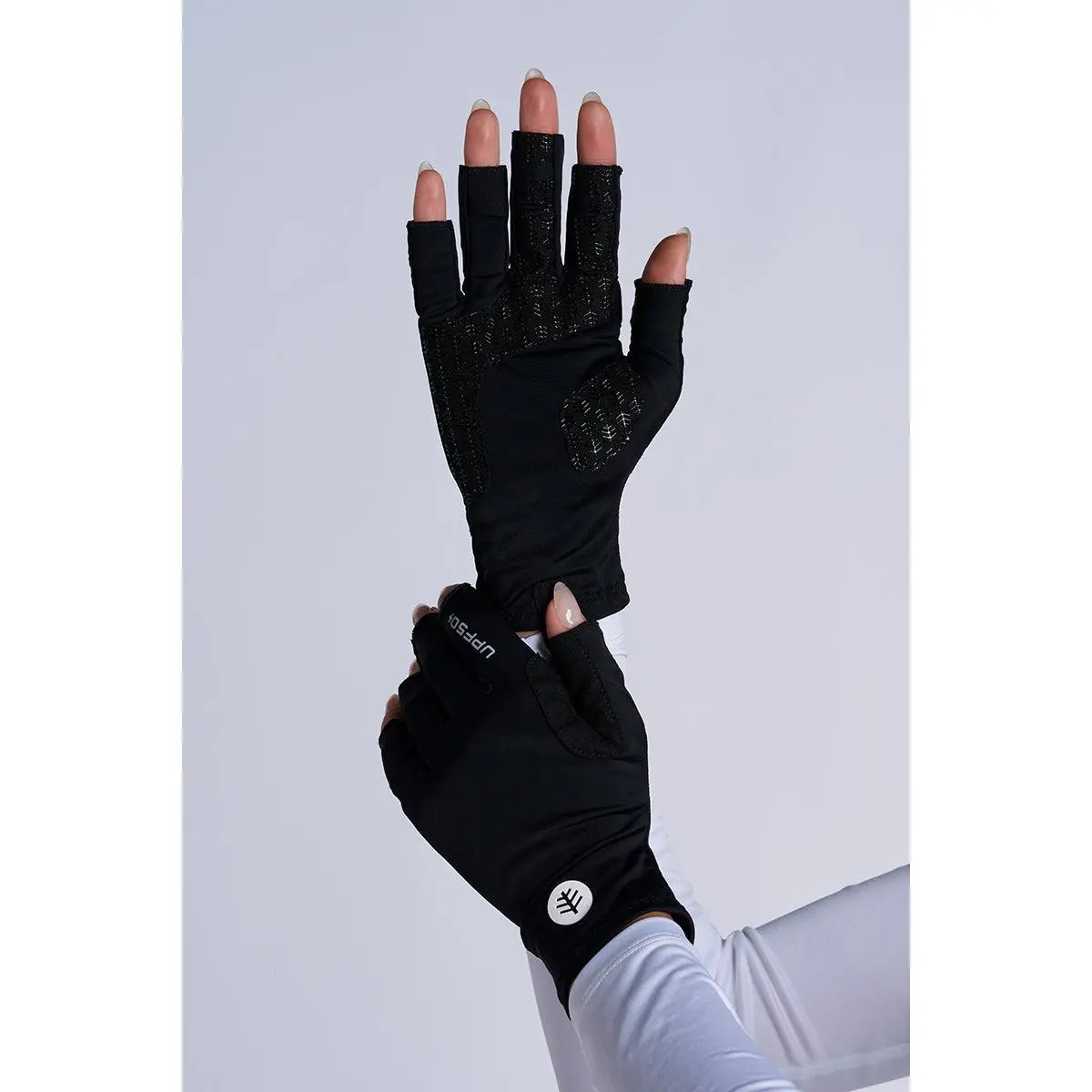 MaxShield | Unisex Multi-Sport Fingerless Gloves | Black