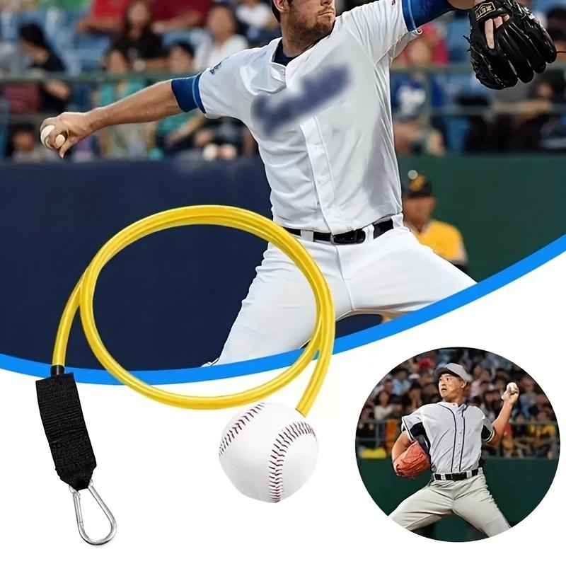 Multi-use Durable Resistance Trainer Rubber Pitching Band, Muscle Strength Training Fitness Equipment for Sports & Outdoor Activities