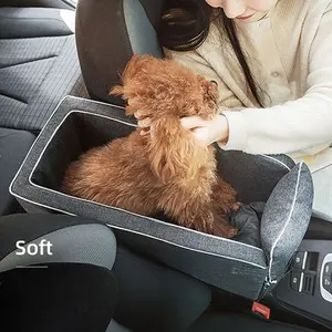 Portable Central Dog Car Seat Bed for Small Pets
