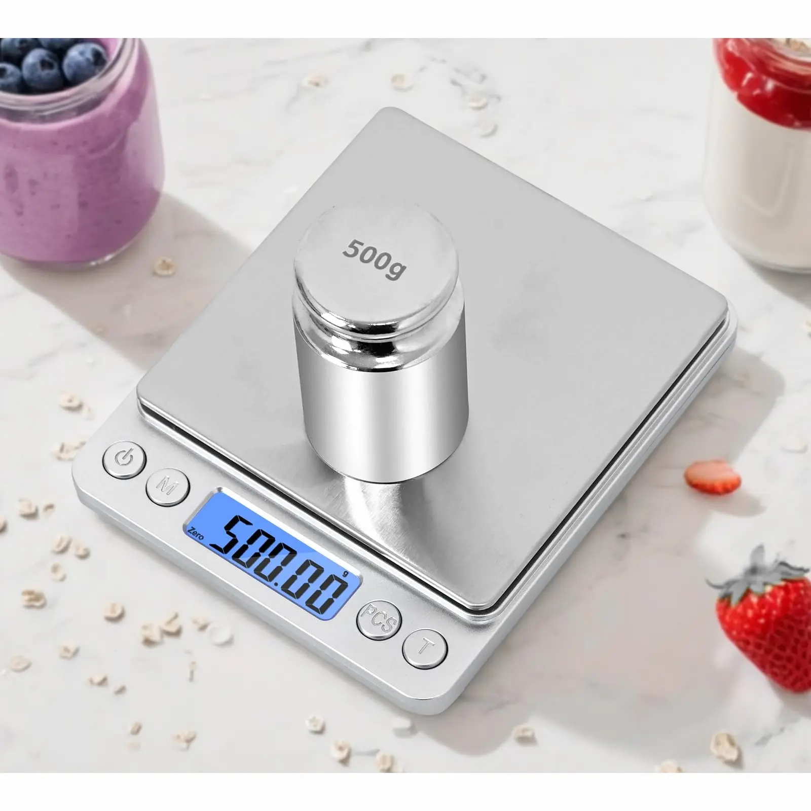 Kitchen And Postal Scale, Multi-Functional Digital Scale, Digital Weight in Grams And Ounces, High-Precision Electronic Scale, Apartment Essential, College Dorm Essential, Back to School, College Prep