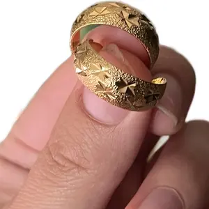 24k gold hoops