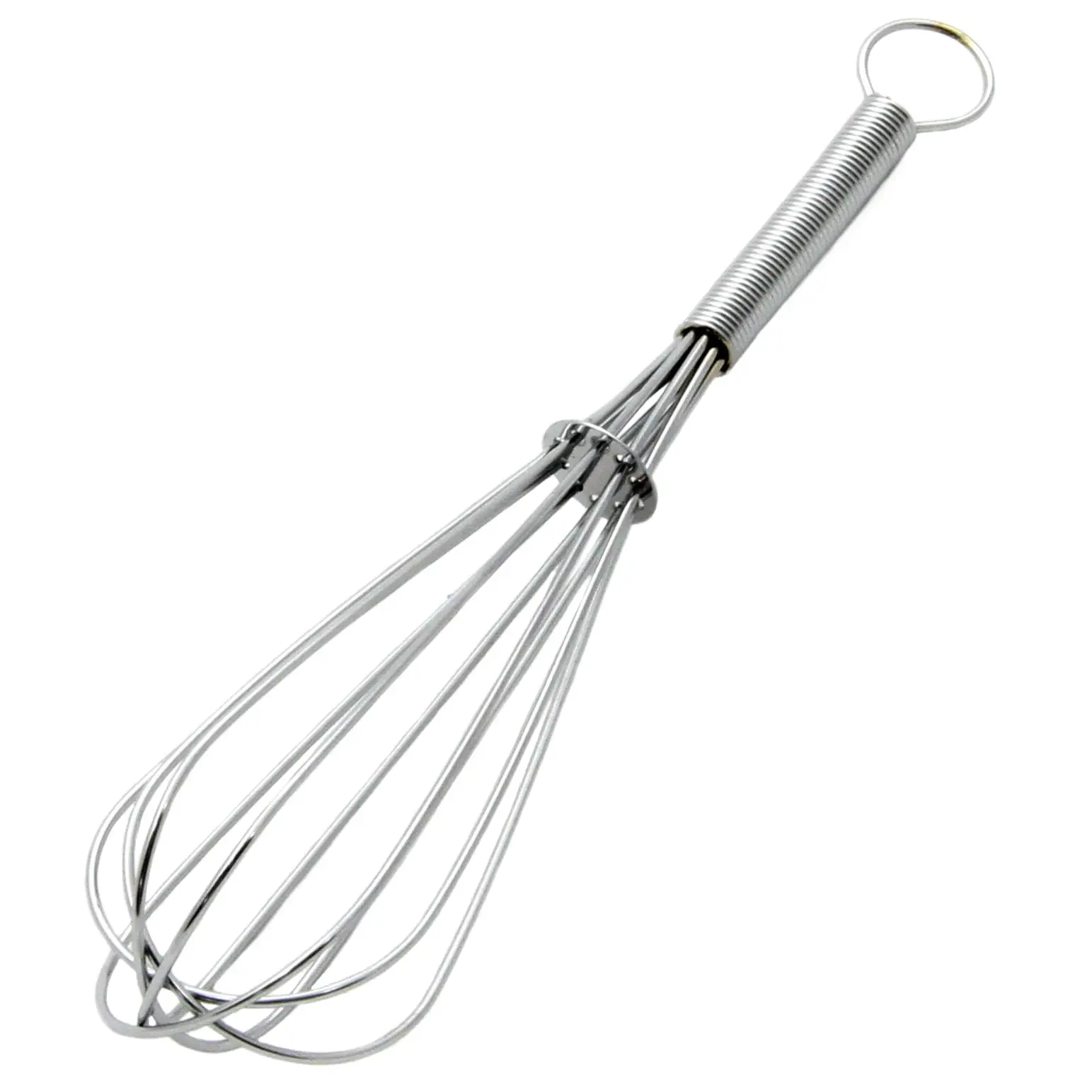 Chef Craft Stainless Steel Whisk, 2x8 in Silver Kitchen Utensil for Eggs - Case of 12, Utensils