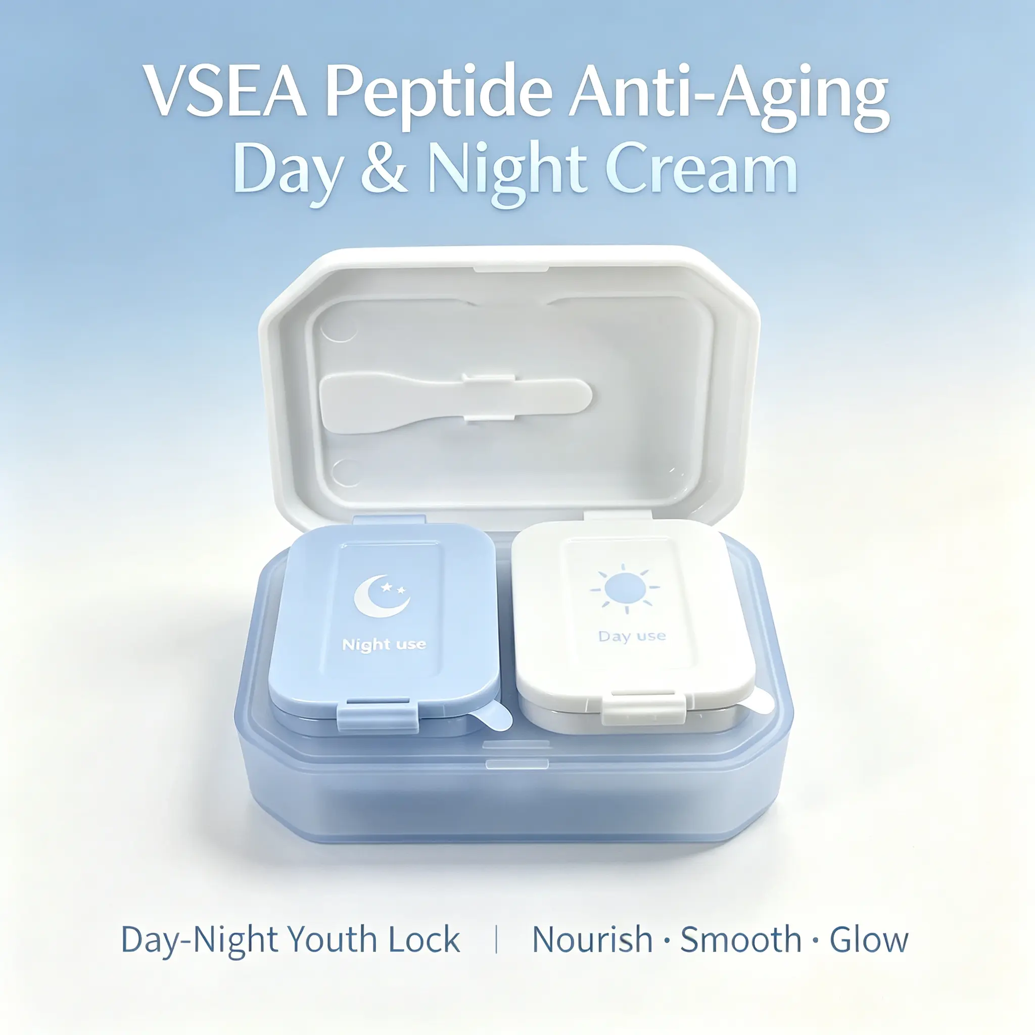VSEALARA Peptide Firming Face Cream - 24hr Skin Repair, Daily Use Lifting Moisturizer for Saggy Skin Correction