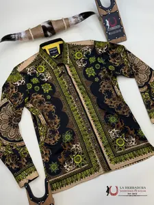 MENS PEDRERIA LIME AND GOLD 3SPR413