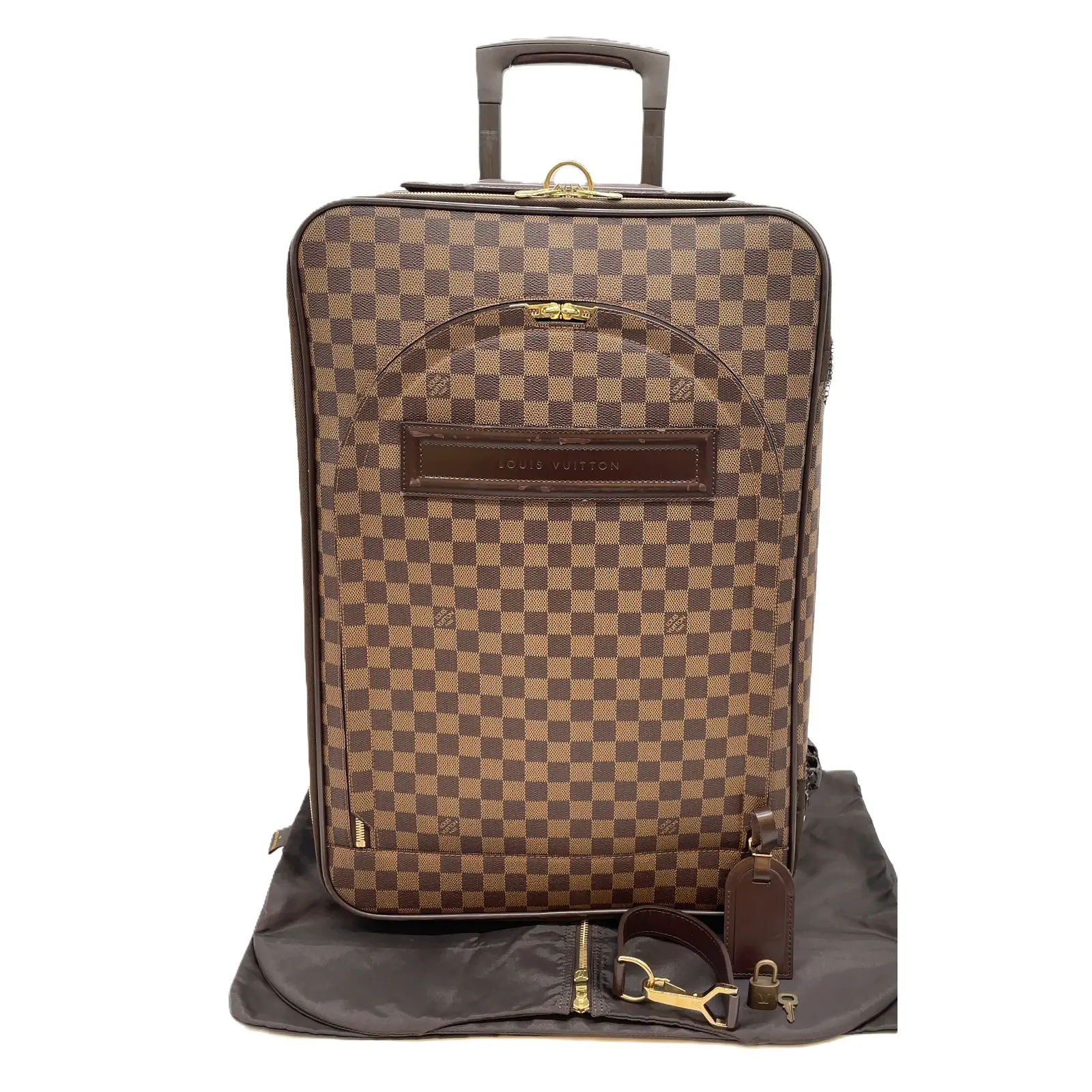 Pre-owned Louis Vuitton Other Other Auth Damier Ebene Pegase 55 N23294 Rolling Suitcase DD070062 12570795462/451904