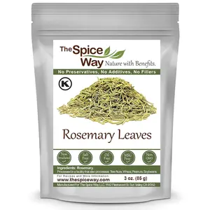 The Spice Way Rosemary Leaves - Pure Non-GMO Fresh Seasoning Pantry Pack for Steaks & Dips