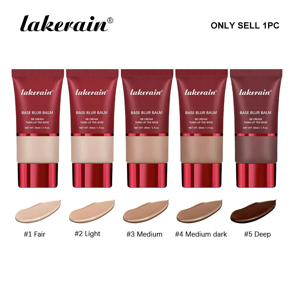 Long-lasting Matte Foundation, 1 Count Waterproof Lightweight Concealer Foundation, Full-coverage Flawless Complexion Makeup Cream, Flawless Base Foundation, Matte Makeup Finish, Makeup Product for Women & Girls, Cosmetic, Balm Foundation