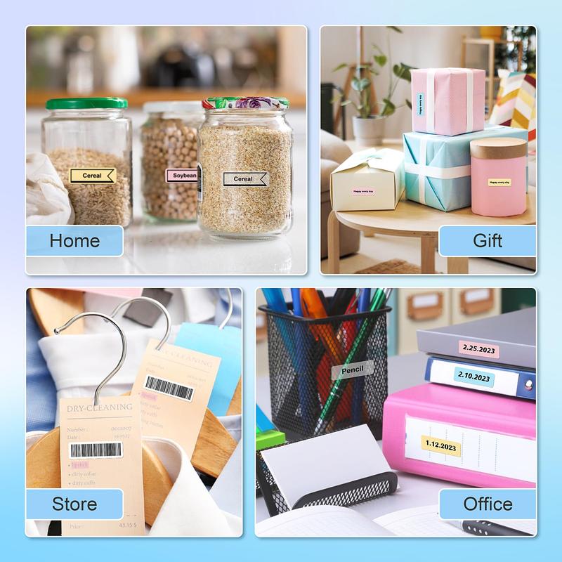 P31S Label Printer with Roll Tape, Portable Thermal Printer and Bluetooth Label Maker, AI Printer, Printer for Organizing, Storage, Office and Home