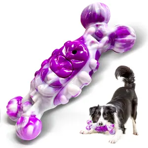 Interactive Slow-Feed Dog Toy - Made Of Nylon Material, Extendable - Easy to Use, Suitable for Small, Medium, And Large Breeds (Pomeranians, Shih Tzus, Labradors, German Shepherds), Combines Educational And Dental Cleaning Benefits, Mental