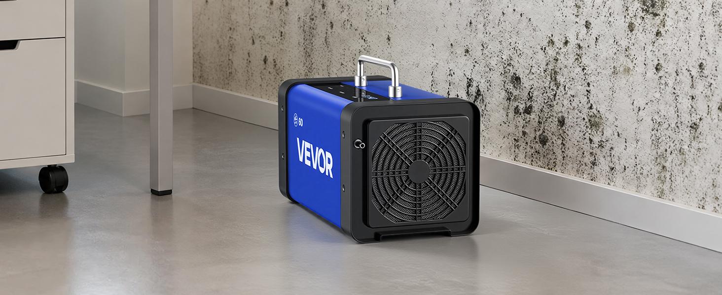 【Spotlight Day】VEVOR Ozone Generator, 60000mg/h Commercial Ozone Machine, with 15s Delayed Start & Dual-Hose Water Mode & LCD Touchscreen, Industrial Deodorizer for Car, Smoke, Home Odors, Up to 4800 sq.ft 【Spotlight Day】VEVOR Ozone Generator, 60000mg/h Commercial Ozone Machine, with 15s Delayed Start & Dual-Hose Water Mode & LCD Touchscreen, Industrial Deodorizer for Car, Smoke, Home Odors, Up to 4800 sq.ft