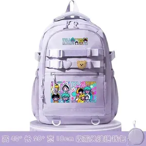 Alien Stage Ivan Luka Till Backpack Knapsack School Bags Shopping Bags Organizer Bag Cosplay Birthday Present Student Schoolbag