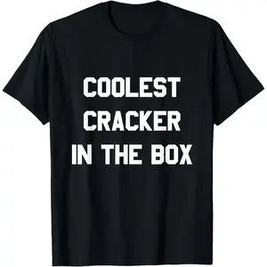 Coolest Cracker in the Box T-Shirt T-Shirt made in USA