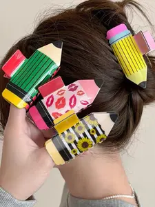 Women's Style Pencil Hair Clip for Daily Use, Fashionable and Practical Hair Accessory, Perfect for Everyday Wear, Hairpins