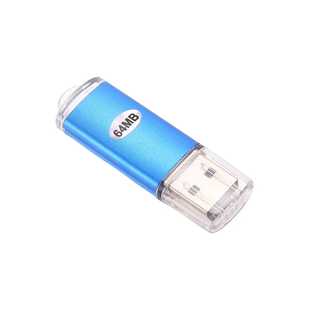 64MB USB 2.0 Plastic Body Flash Drive - Lightweight and Small Thumb Drive with Simple Lines for PC, Laptop Storage; Elegant Design Excellent Gift for Friends, Customers Anytime, Anywhere
