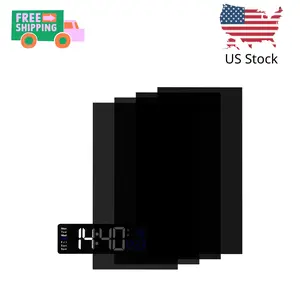 4 Pcs Light Dimming Stickers 8 x 4 Inch LED Blocking Stickers Self-Adhesive Dimming Sheets