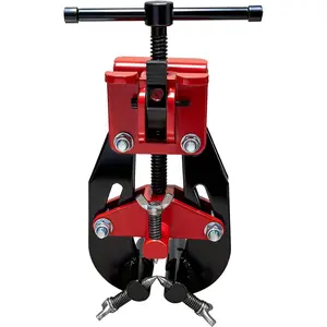 Quick Release Pipe Alignment Clamp 1"-3", T-Handle Welding & Pipe Fitting Tool for Pipes, Flanges, Tees