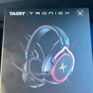 [New Upgrade] TAGRY TRONICX K3 Gaming Headset Version 5.3, 7.1 Surround Sound, 50mm Drivers, Low Latency ENC Microphone for PC PS4 PS5 for PC Laptop Headphone Audio for Gaming & Music
