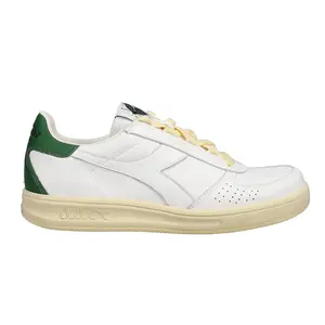 diadora Mens Diodora X Cork B.Elite H Italia Lace Up Sneakers Shoes Casual - White