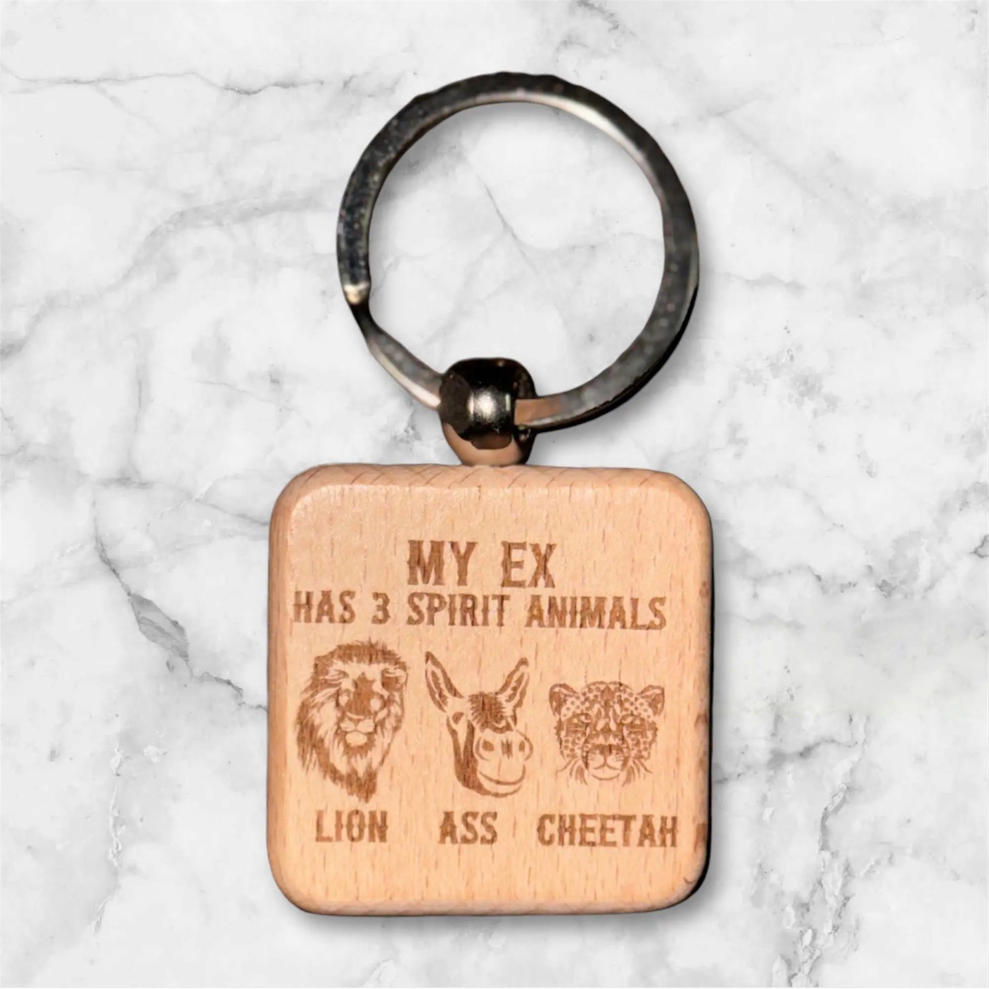My Ex Keychain