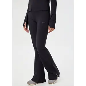 Glide Onyx | Womens Flare Pants
