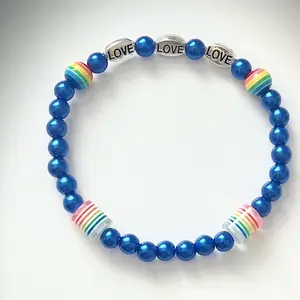 Blue bracelet movement LGBT love! Kamala election - fight!