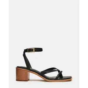 Steve Madden Tilly Black Leather