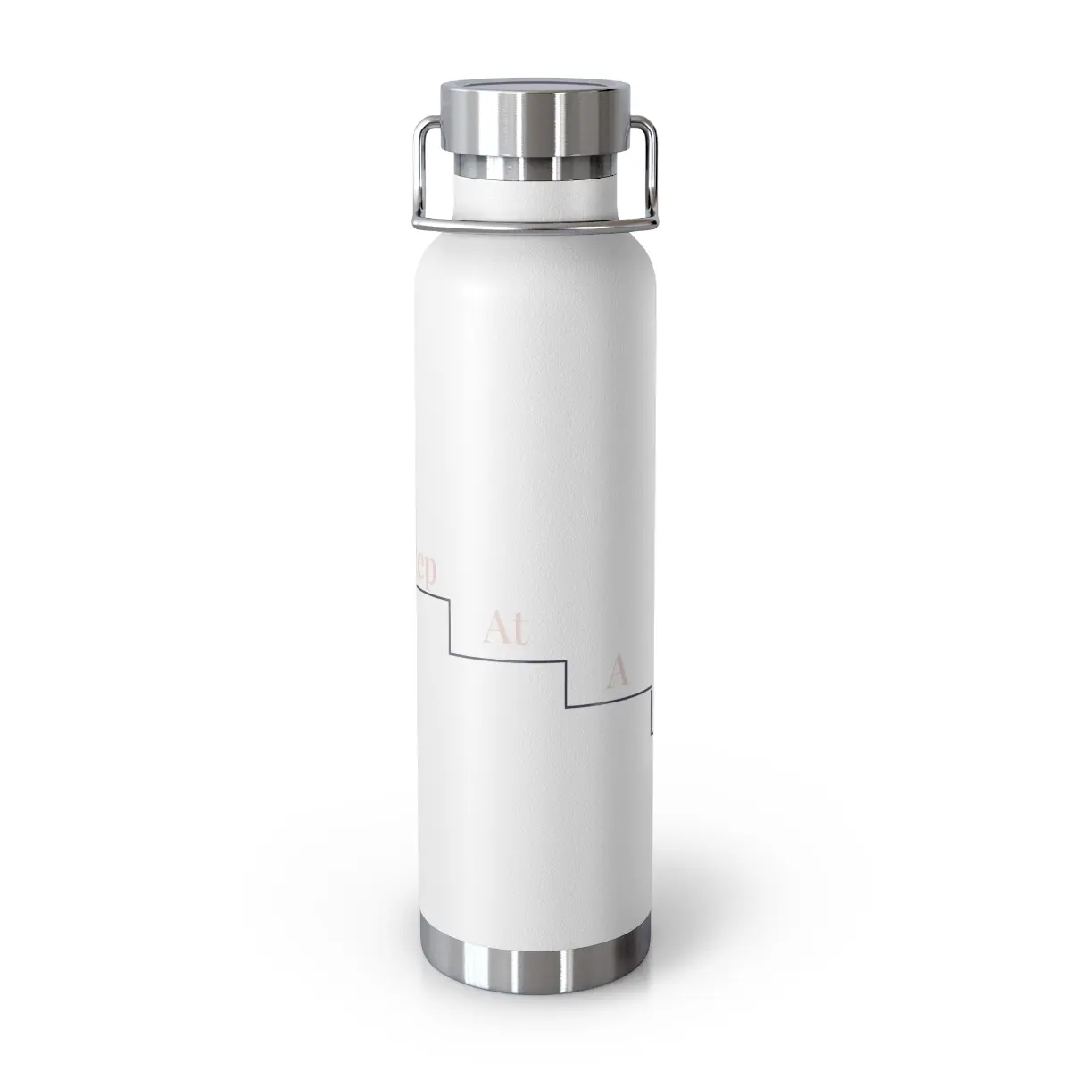 One Step at a Time   -  Copper Vacuum Insulated Bottle, 22oz