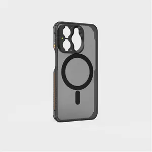 Fotorgear Magnetic Case for iPhone 13pro - Matte Luxury Magsafe Metal Phone Case, Compatible with T-Mount Lens/67MM Filter Adapter Ring, Protection