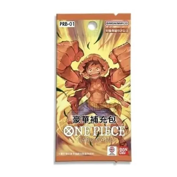 prb 01 english booster box One Piece Card Game cards from 30 unique designs.Reprints of Many Popular Cards from Past Packs Acrylic Case fits One Piece