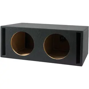 Patron PPSD12 Dual 12" Slot Vented Ported Universal Subwoofer Sub Enclosure Empty Box