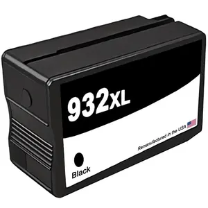 U.S. Remanufactured for HP 932XL (CN053AN) Black Ink Cartridge New Chip