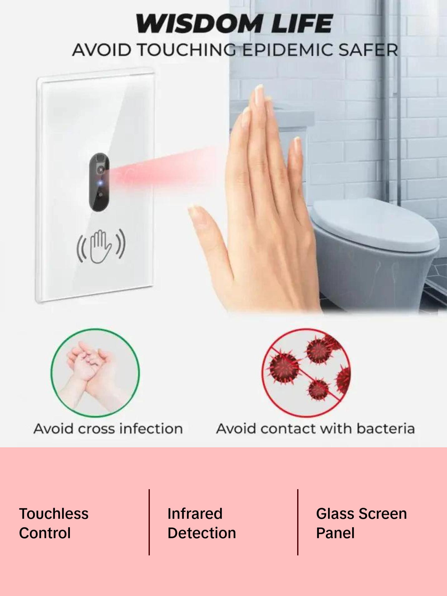 Smart Touchless Infrared Light Switch - Efficient & Easy Installation