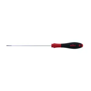 Wiha Tools 30206 SoftFinish Slotted Screwdriver, 3.0 mm x 150 mm