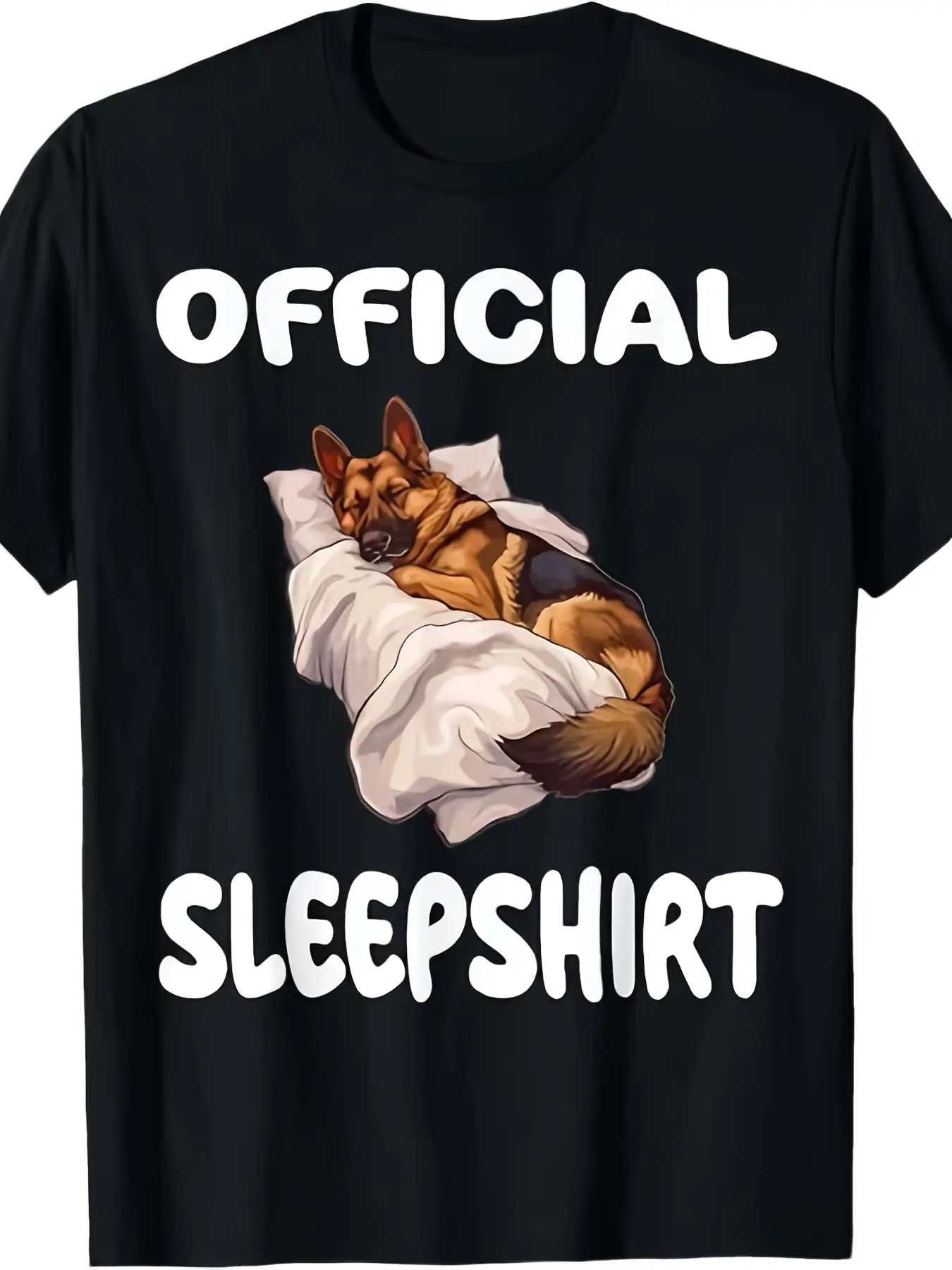 NEW LIMITED German Shepherd Dog Official Sleepshir unisex soft cotton short sleeve t shirt, vintage graphic casual tee for men women teens, perfect birthday holiday gift for camping travel gym daily street  wear