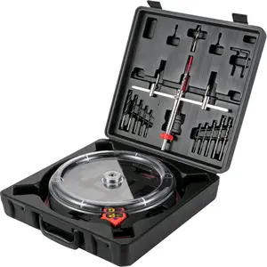 VEVOR Adjustable Hole Saw Cutter Kit, 1-5/8 to 11-13/16 (40-300 mm), Recessed Hole Saw with PC Dust Shield, Two Replaceable Pilot Drill Bits, for Recessed Lights, Ceiling Speakers, Vent Holes