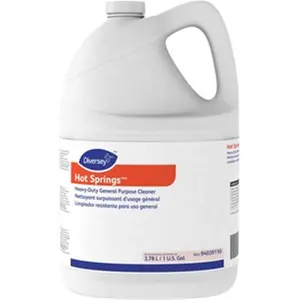 Diversey  1 gal Hot Springs Heavy-Duty Floor Cleaner - Case of 4
