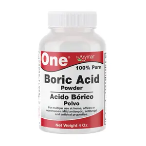 100% Pure Boric Powder Granulated, Multi-Purpose Cleaner 4 fl oz