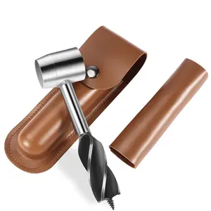 Bushcraft Survival Tool for Survival, Manual Drill for Bushcraft & Woodworking Hand Tools, Camping Gear for Outdoor DIY & Shelter Building